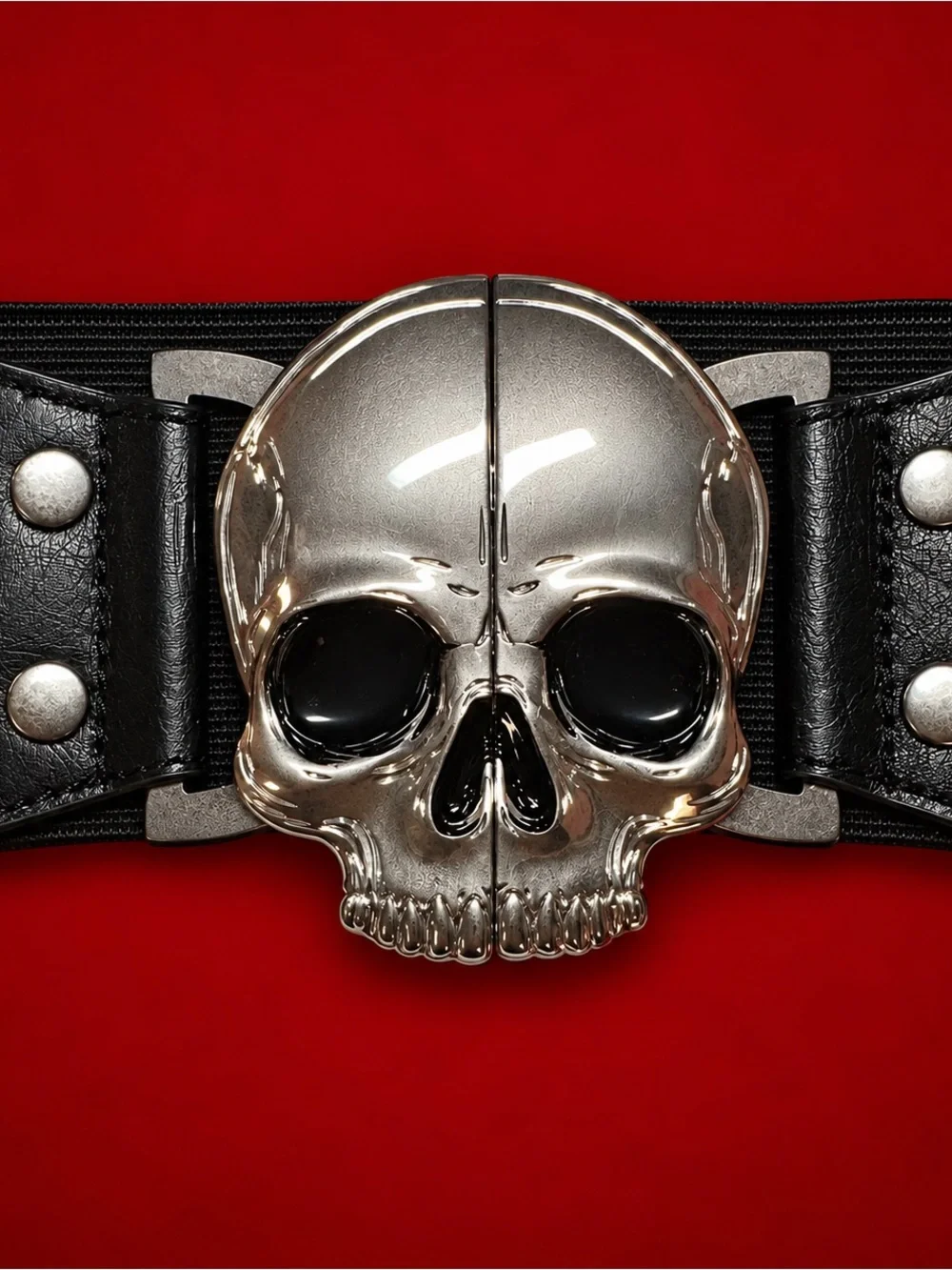 Skull Belt for Women stretchy